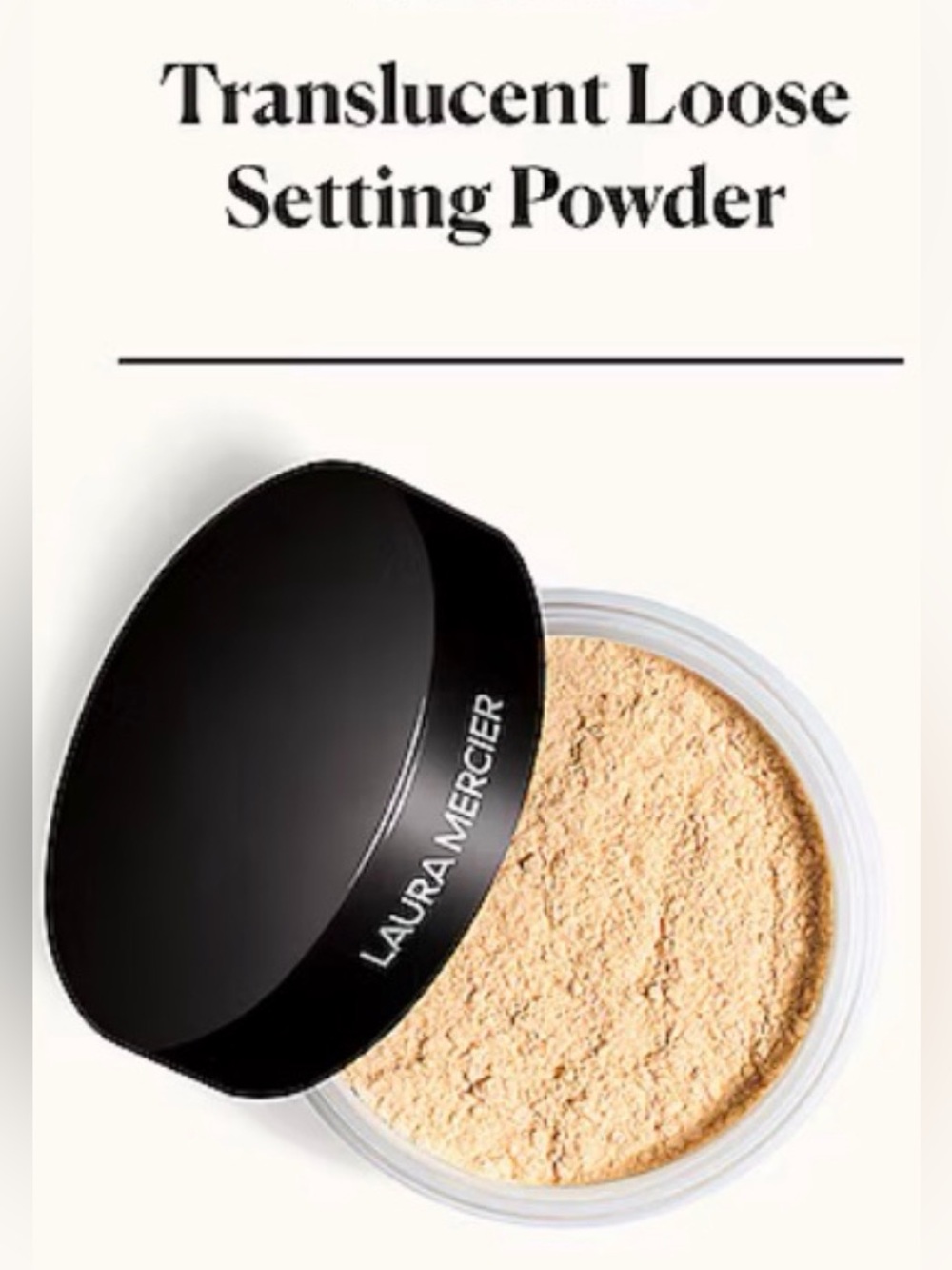 Laura Mercier Translucent Loose Setting Powder in Translucent, 29g /Net Wt. 1 OZ